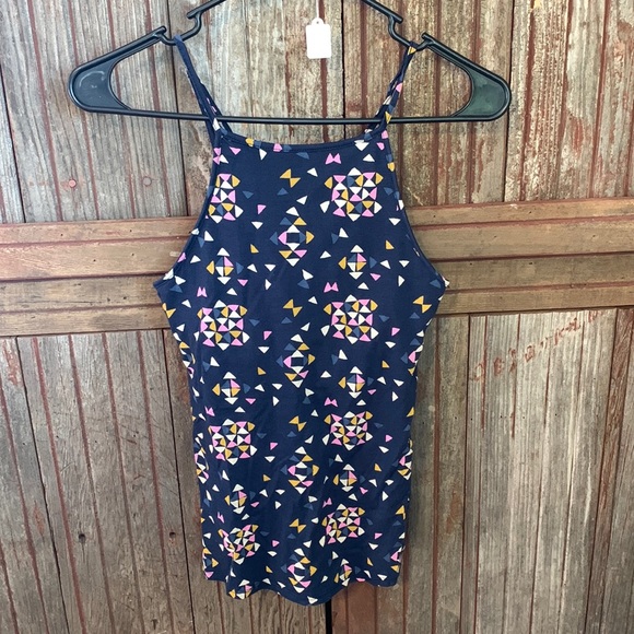 Patagonia Tops - Women’s Patagonia Alpine Valley Geometric Square Neck Athletic Tank Top XS